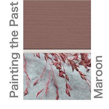 Moodboard - Maroon - PAINTING THE PAST