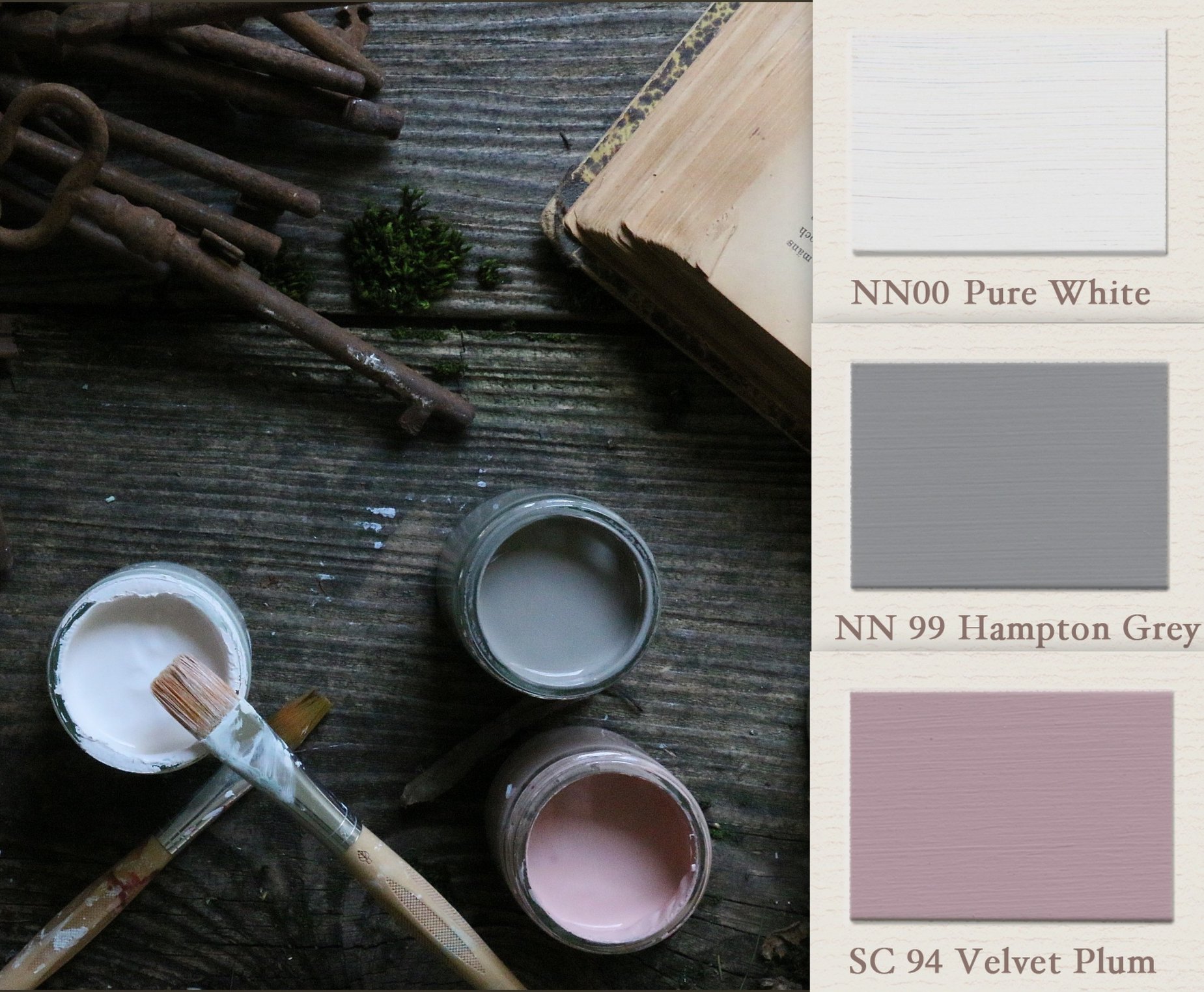 Moodboard (1) - Velvet Plum - PAINTING THE PAST
