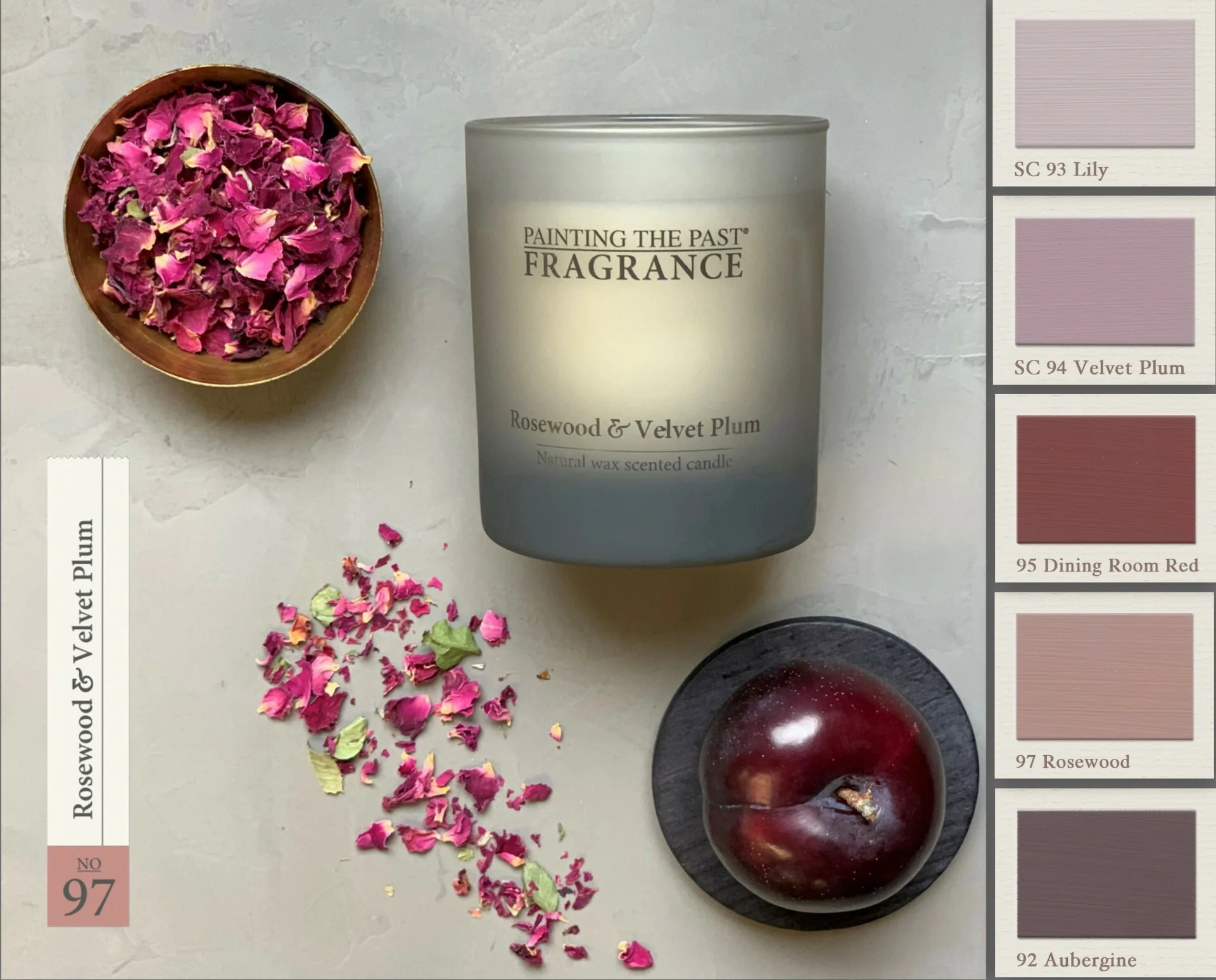 Moodboard (4) - Velvet Plum - PAINTING THE PAST
