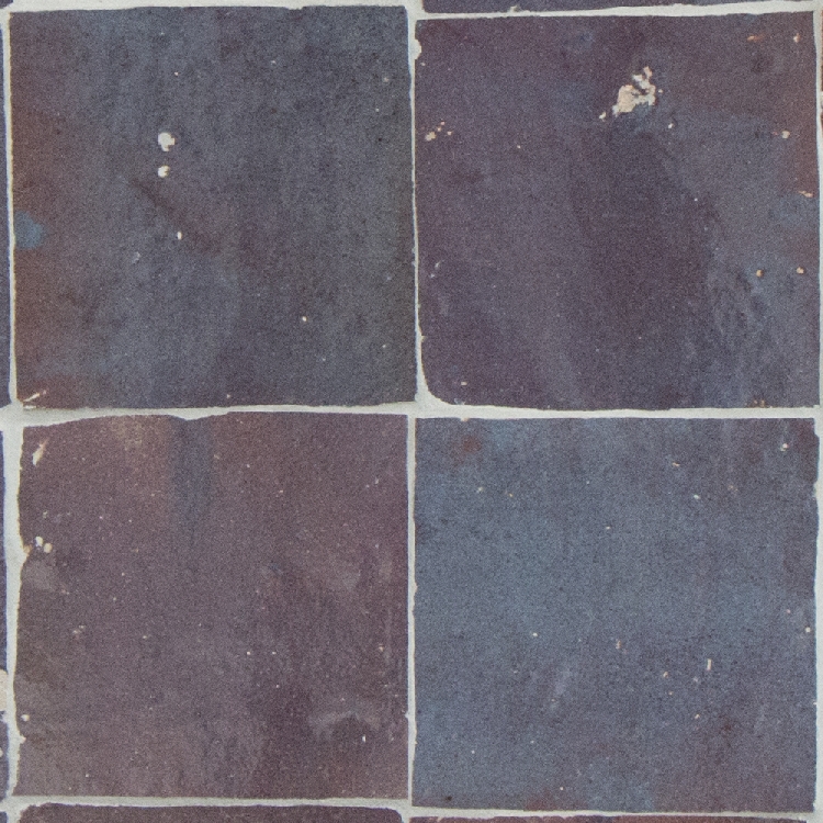 Zelliges Aubergine 10x10 - 2