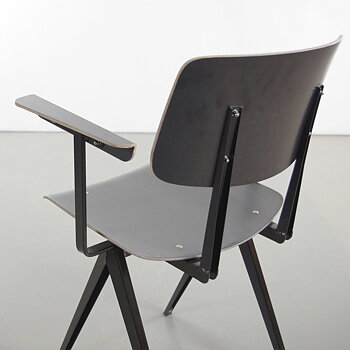 S16 STOL  - WITH ARMREST  BLACK / BLACK