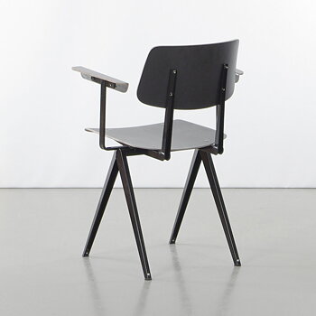 S16 STOL  - WITH ARMREST  BLACK / BLACK