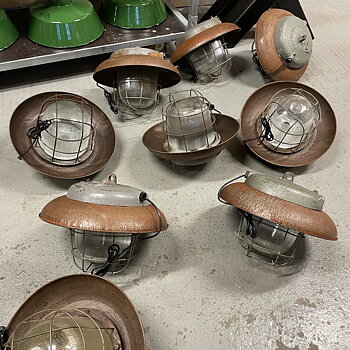 Industriell Original - RUSTY FABRIKSLAMPA