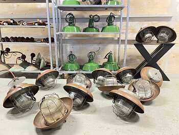 Industriell Original - RUSTY FABRIKSLAMPA