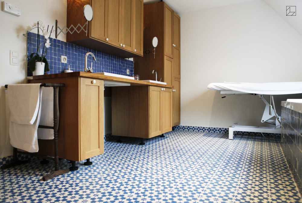 Zelliges Bleu Foncee 10x10 - 6