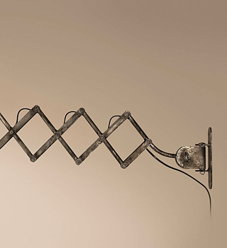 Saxlampa CIMINO - Frezoli,  Grå