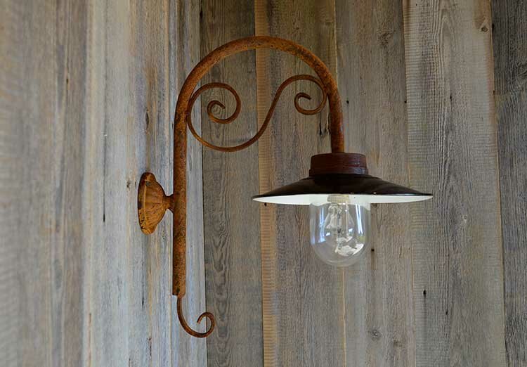 Stallampa Emalj - Packhus Nr. 1904   Ø 28 cm - 2