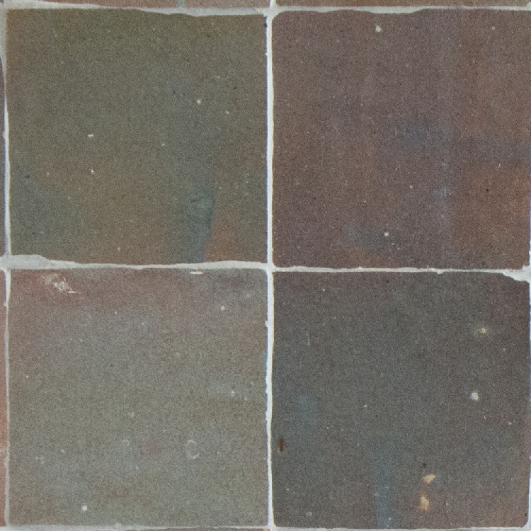 Zellige Gris Aubergine 10x10  - 3