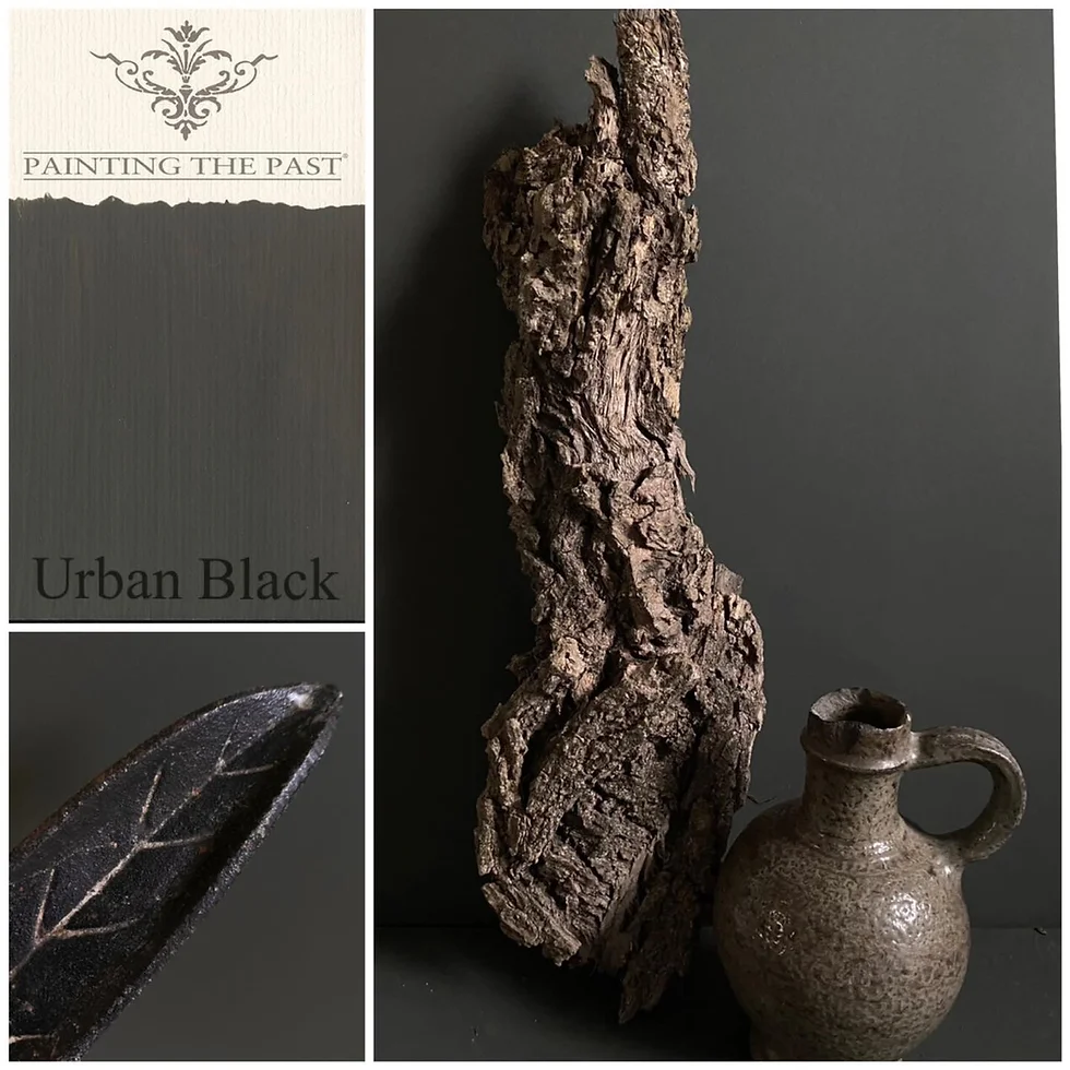 Moodboard - Urban Black - PAINTING THE PAST