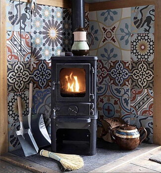 SALAMANDER TINY HOUSE KAMIN  - 4 KW  -  LÅG/ HÖG MODELL