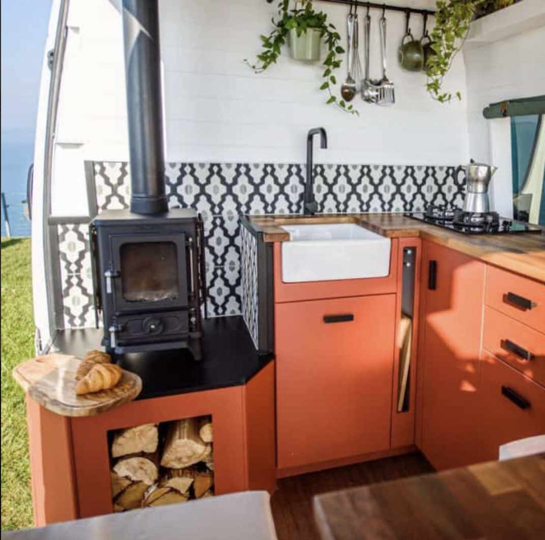 SALAMANDER TINY HOUSE KAMIN  - 4 KW  -  LÅG/ HÖG MODELL - 12