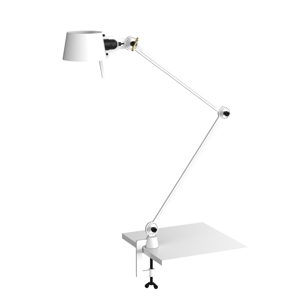 TONONE - BOLT DESK 2ARM CLAMP - PURE WHITE