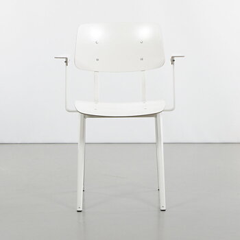 S16 STOL  - WITH ARMREST   WHITE