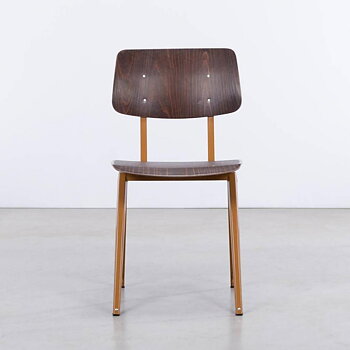 STEEL S16 Chair  Brown Ockre - Ebony