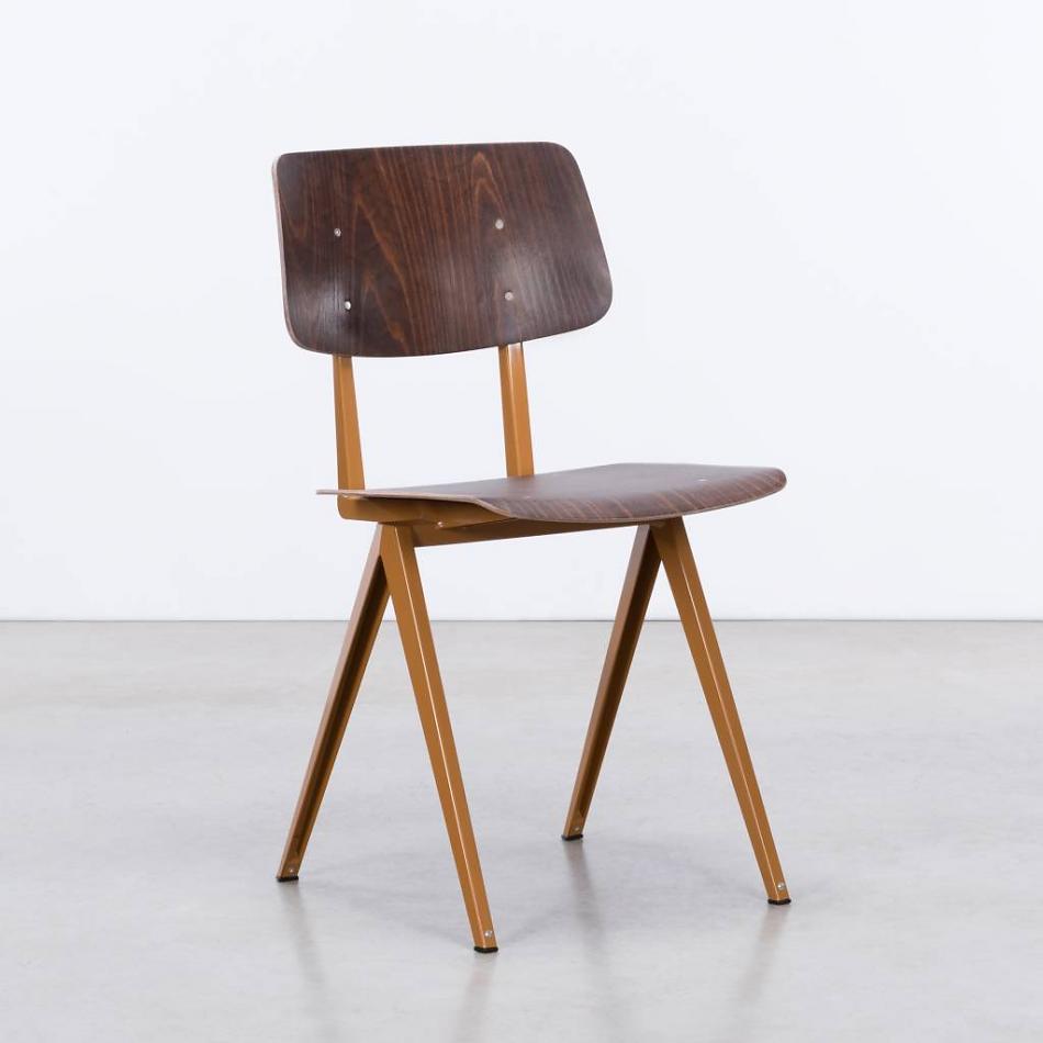 STEEL  S16 Stol  Brown Ockre - Ebony - 8