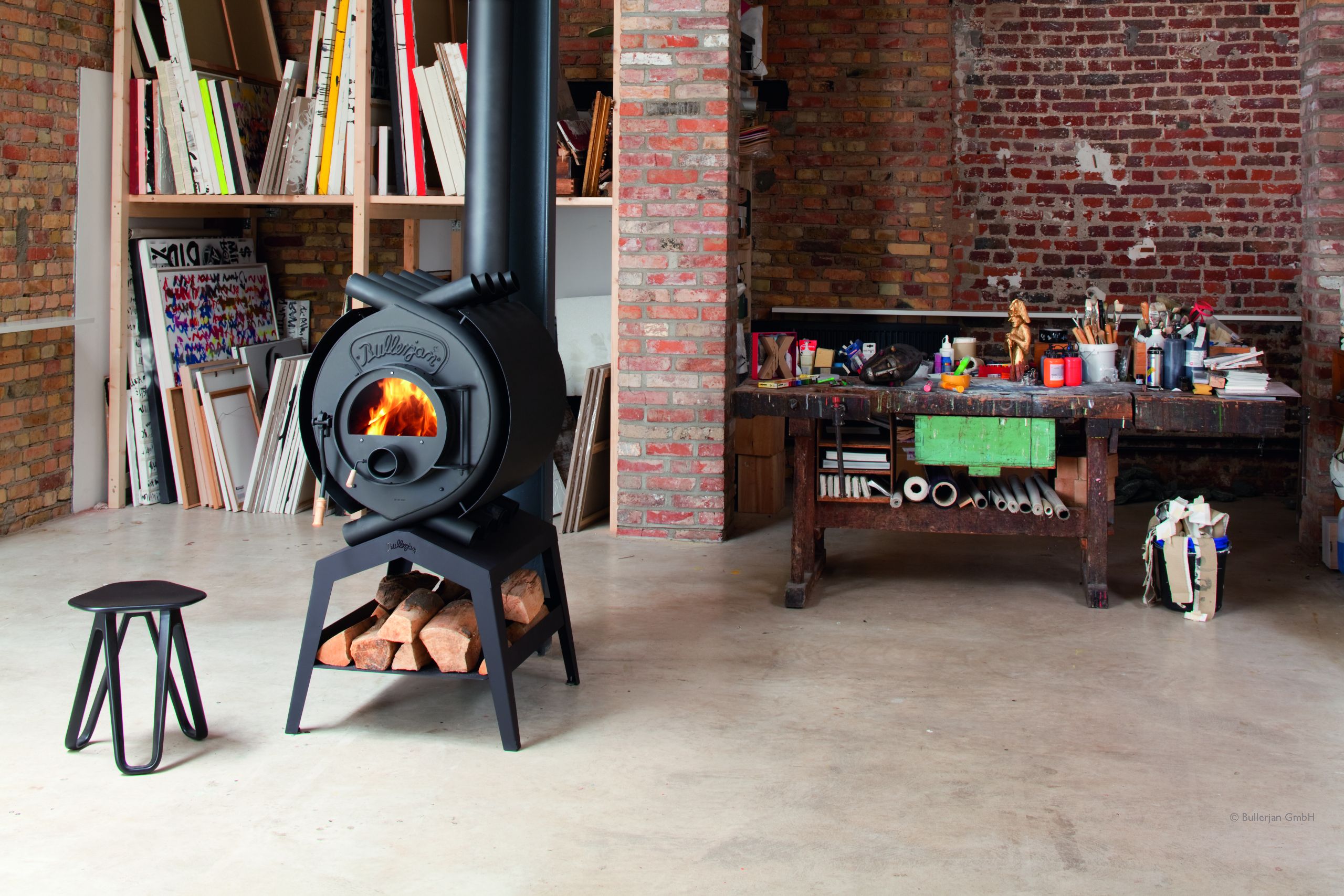 BULLERJAN STOVE -  FF17  TYPE 6,8 KW  - 4
