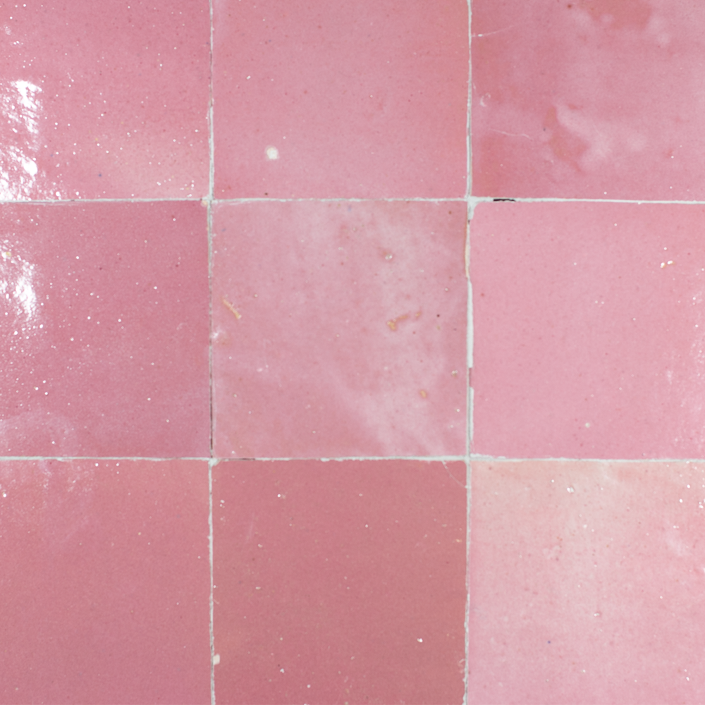 Zellige Rose Doux 5 x 5cm - 2