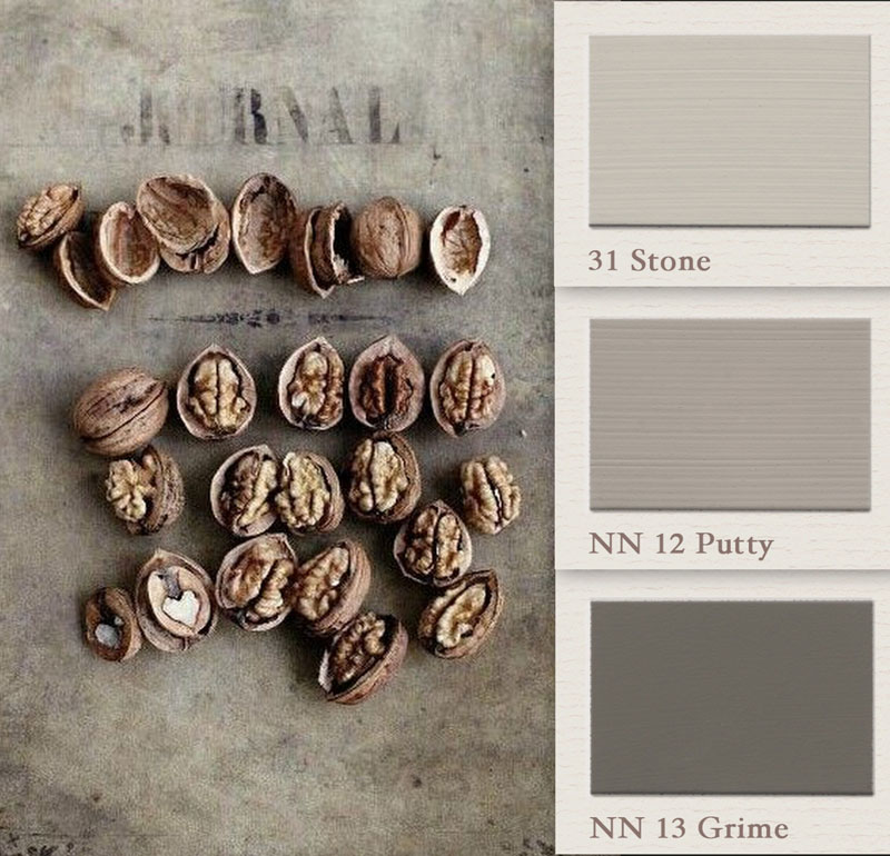 Moodboard - Walnut - Grime - PAINTING THE PAST