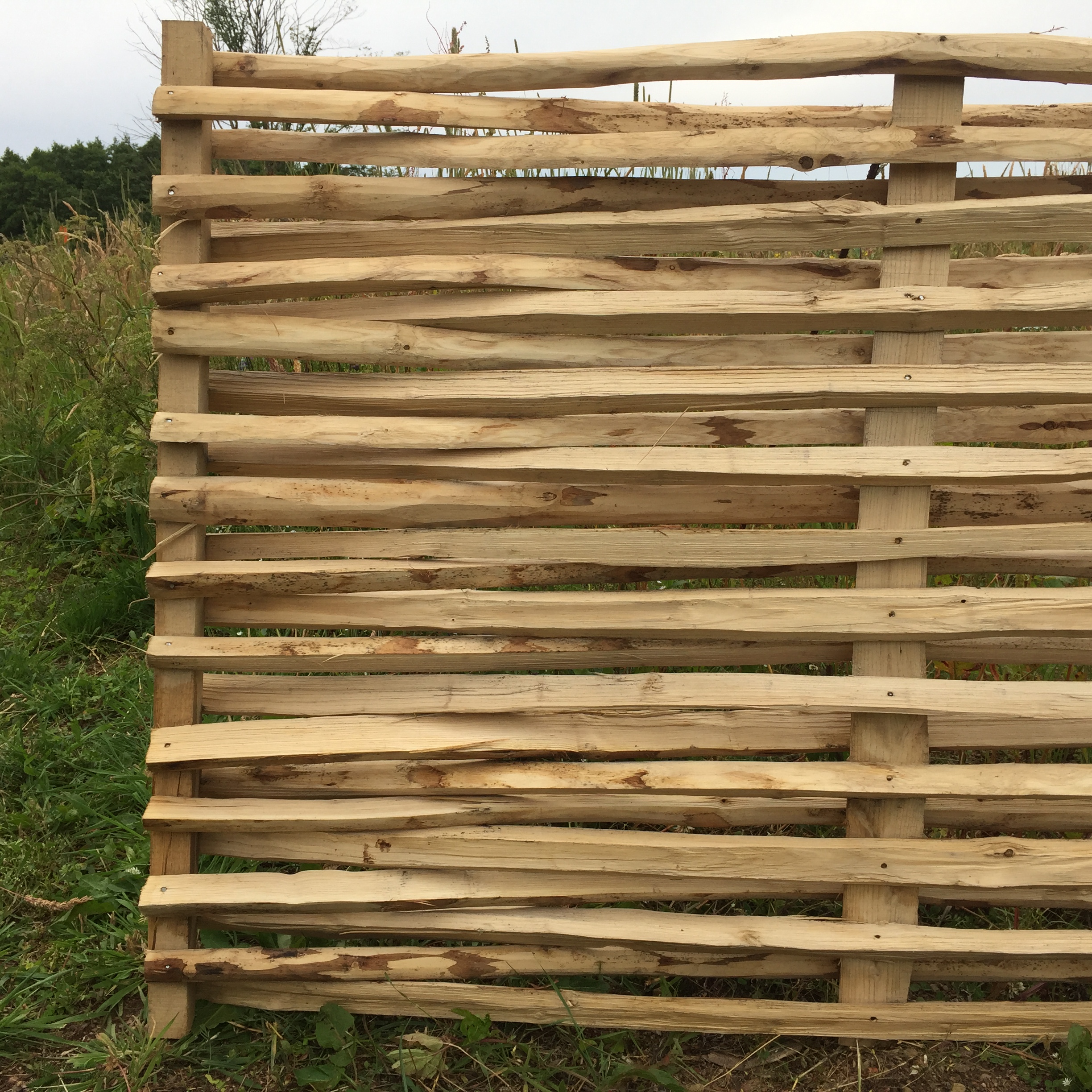 Trädgårdsskärm höjd 120 x bredd 160 cm - 3