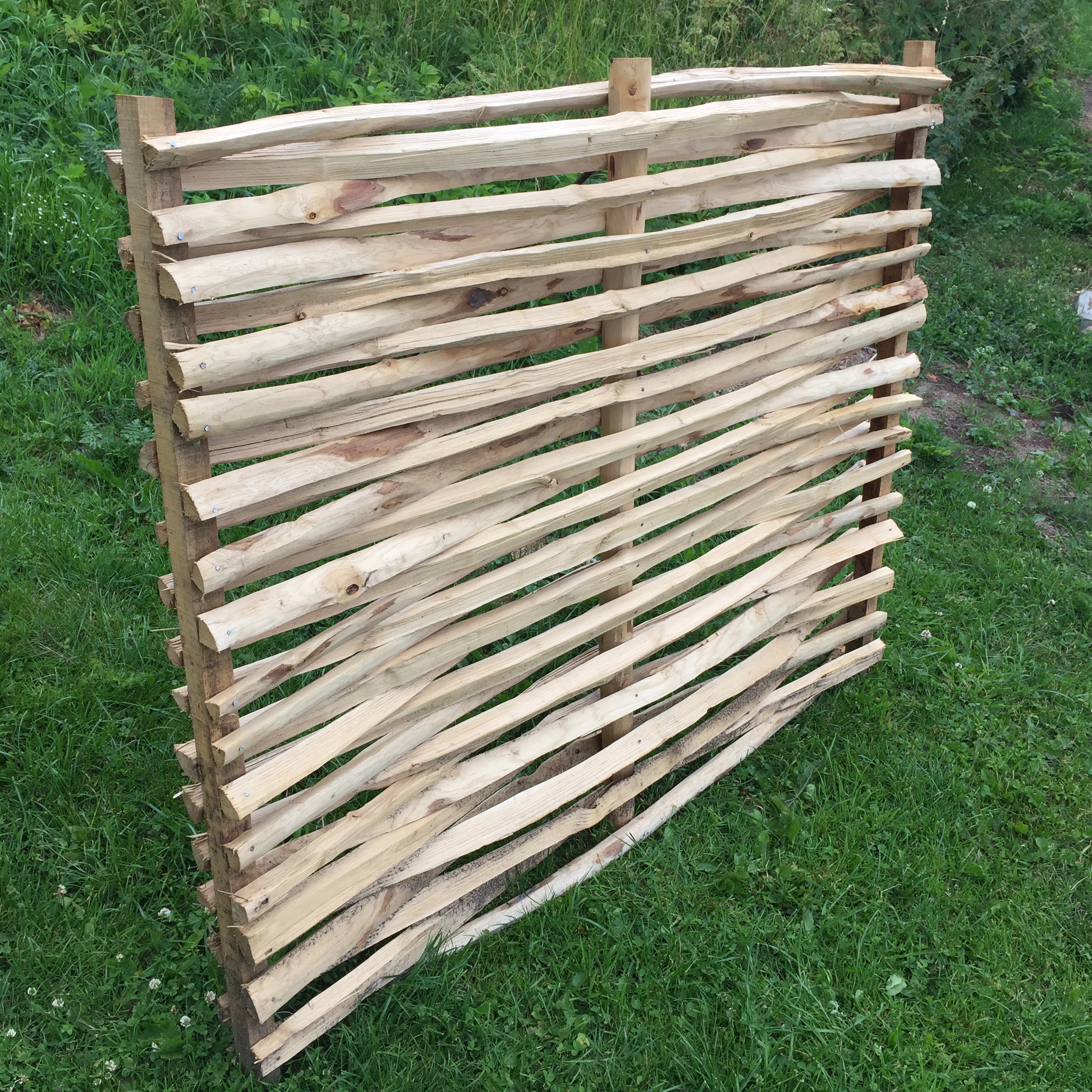 Trädgårdsskärm höjd 120 x bredd 160 cm - 5
