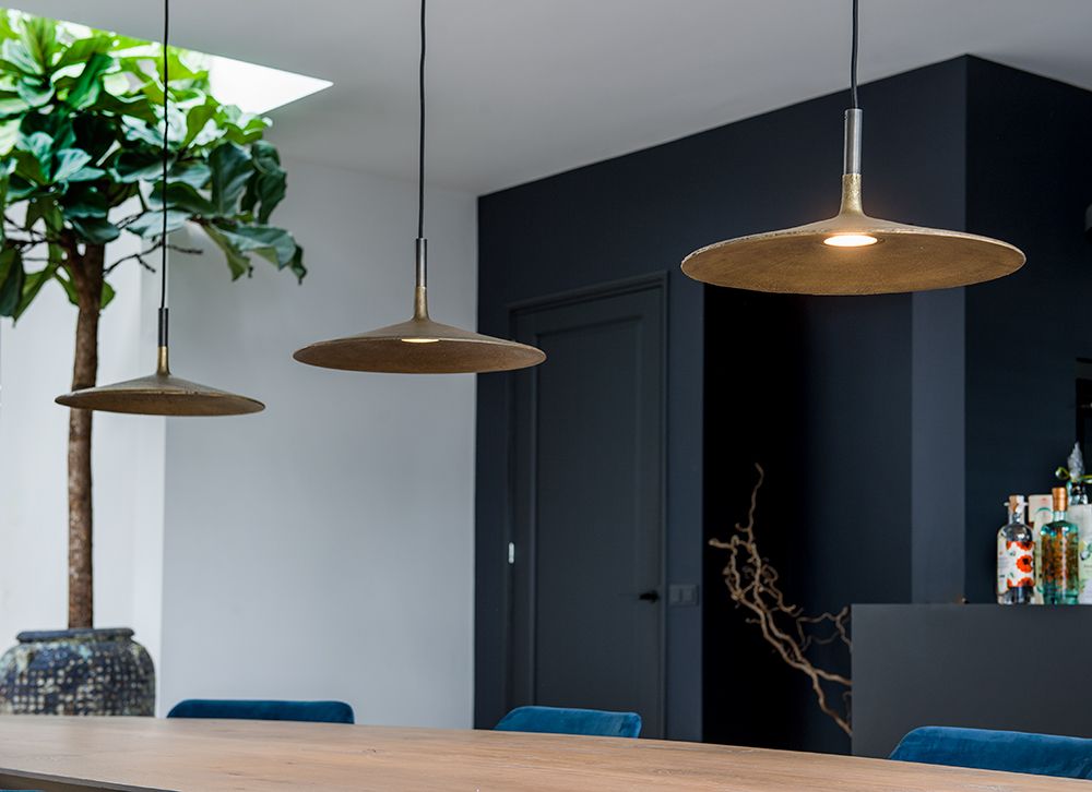 FLUENTE  SMALL- Frezoli,  Taklampa - Mörk mässing - 4