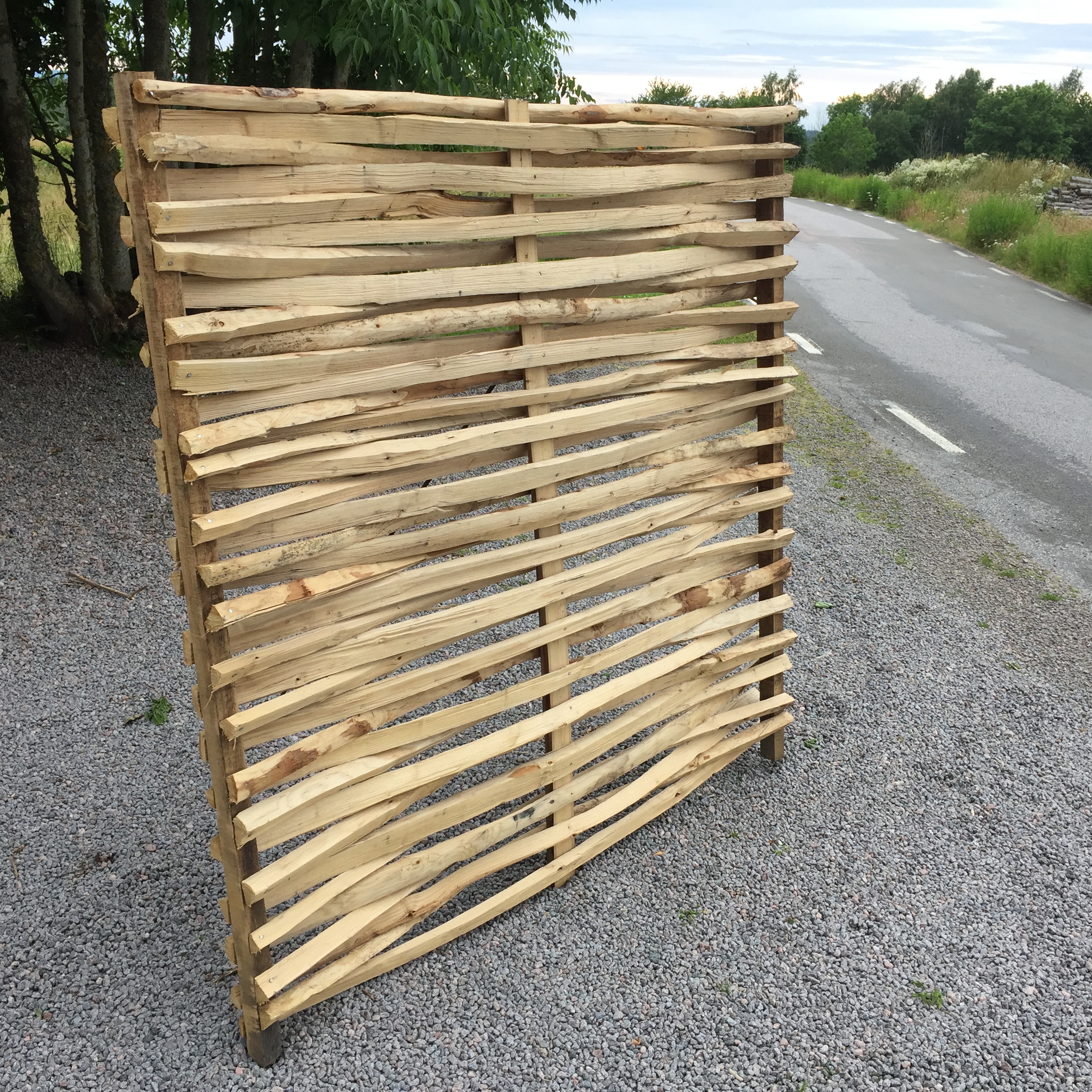 Trädgårdsskärm höjd 180 x bredd 160 cm - 3