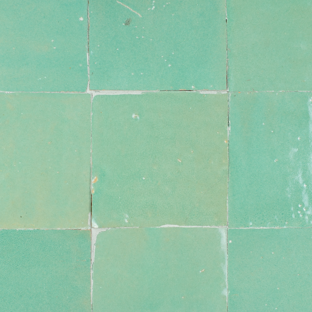 Zelliges Turquoise 10x10 - 2