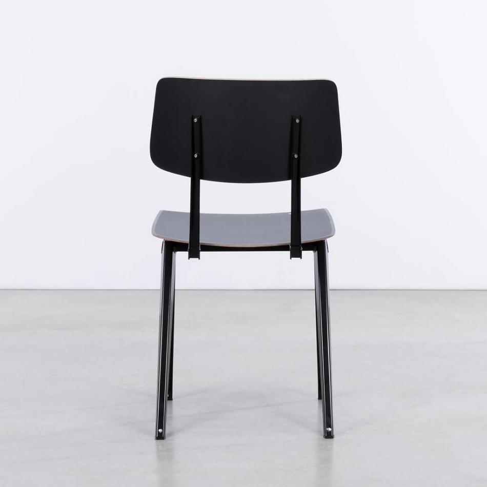 STEEL S16 Chair  Black - Black - 3