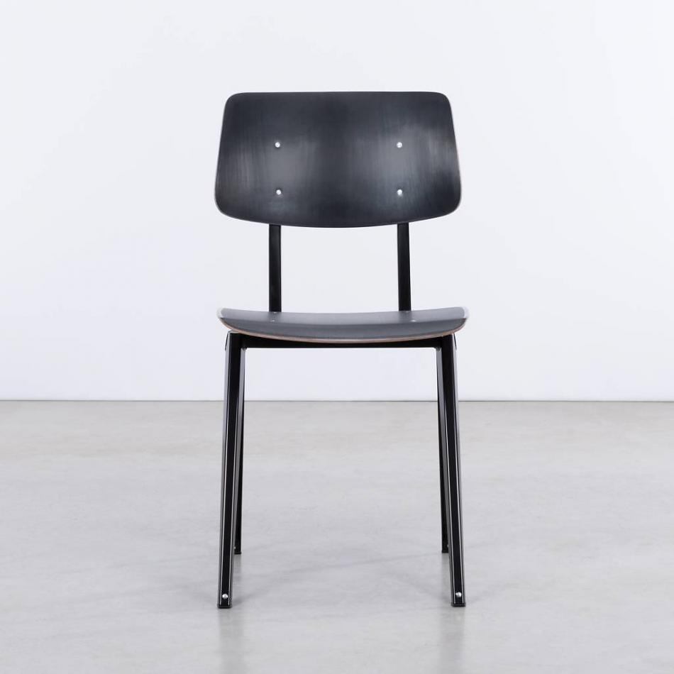 STEEL S16 Chair  Black - Black