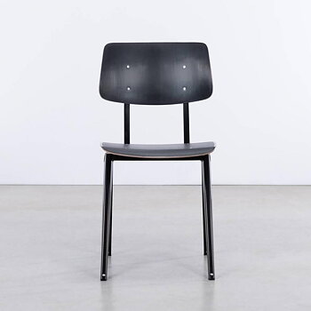 STEEL S16 Chair  Black - Black