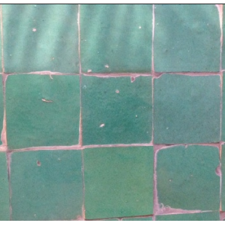 Zellige Verde Turquoise 10x10 - 2