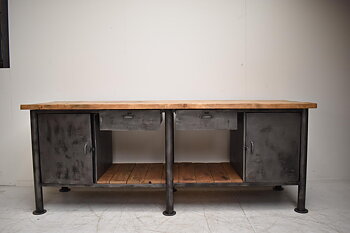 industrial sidetable