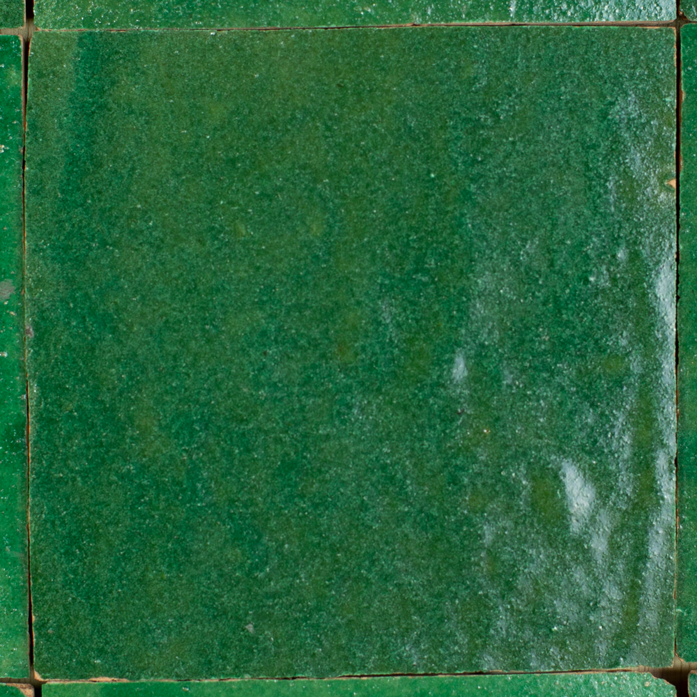 Zellige Vert Foncee 10x10cm - 2