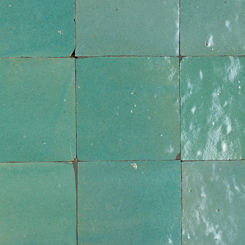 Zellige Vert Gris 10x10cm