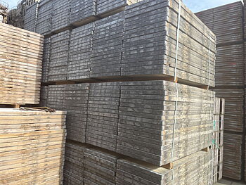 Larch Tabletop "Stone Factory" 140 cm x 60 cm x 5 cm