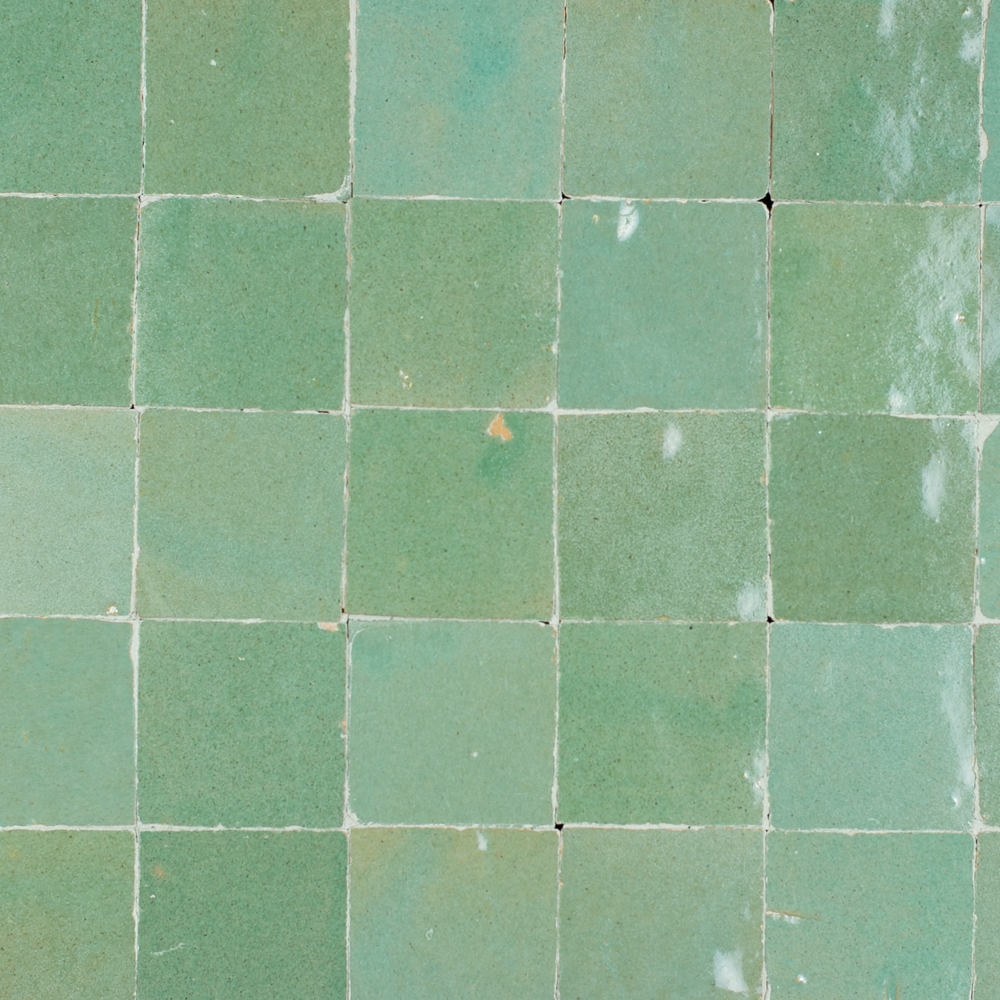 Zellige Vert Gris 5x5cm