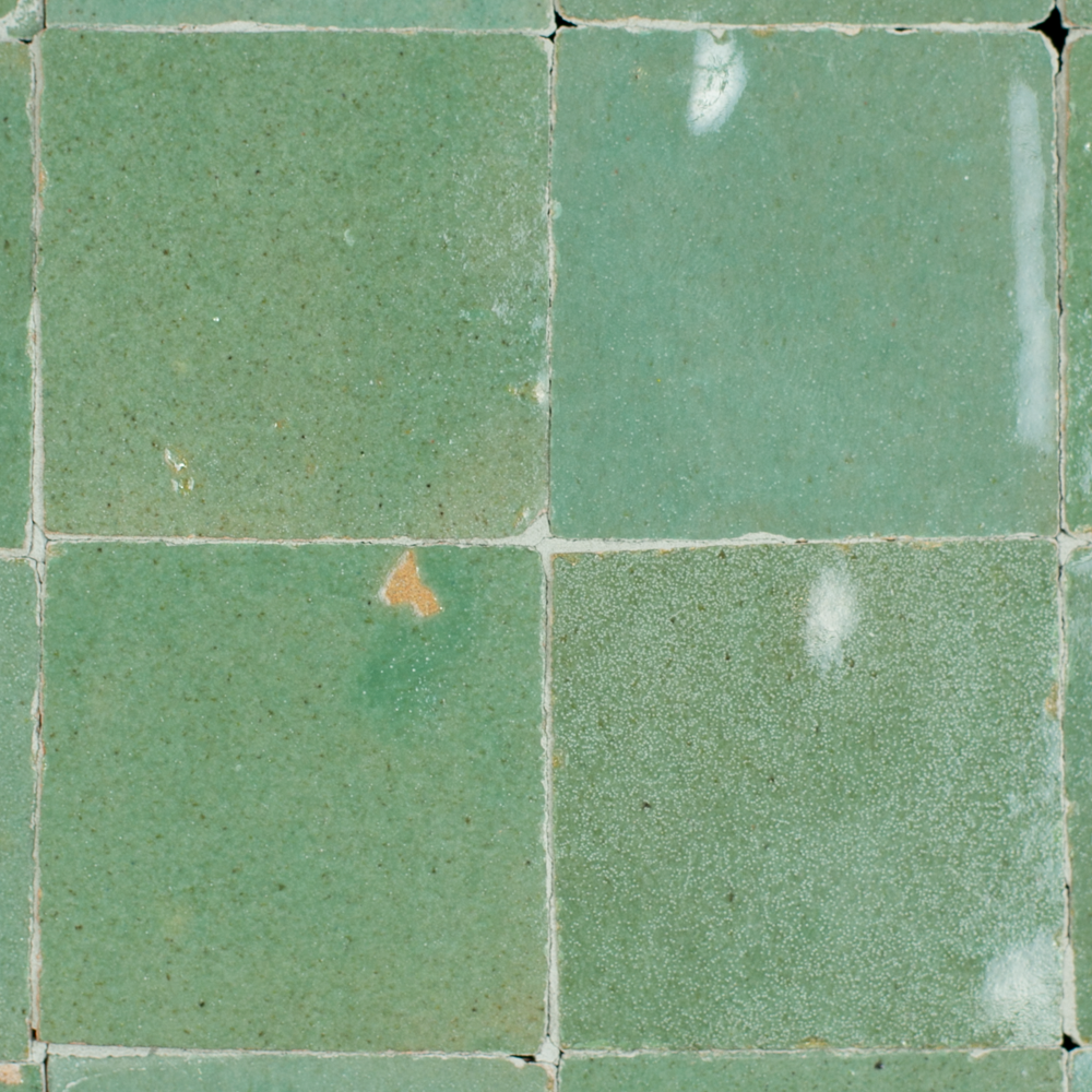 Zellige Vert Gris 5x5cm - 2