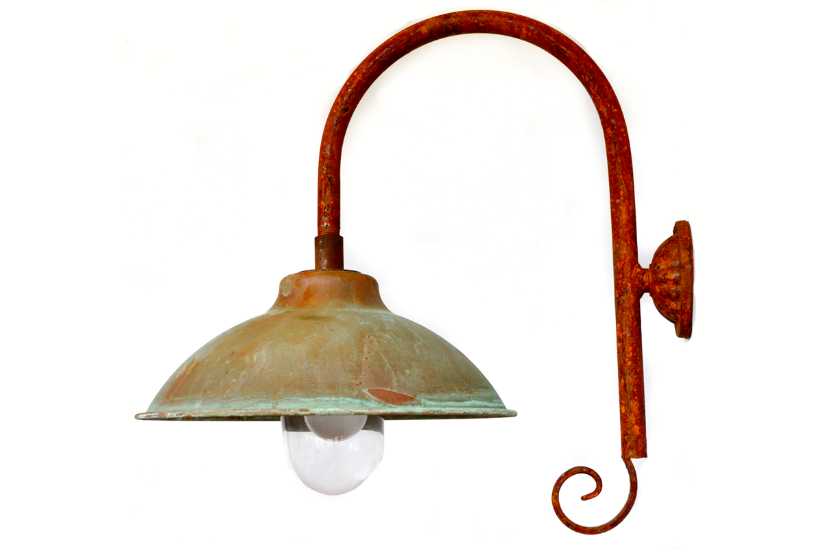 Stallampa Koppar - Packhus Nr. 1903  Ø34 cm
