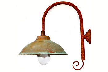 Stallampa Koppar - Packhus Nr. 1903  Ø34 cm