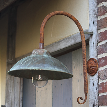 Stallampa Koppar - Packhus Nr. 1903  Ø34 cm