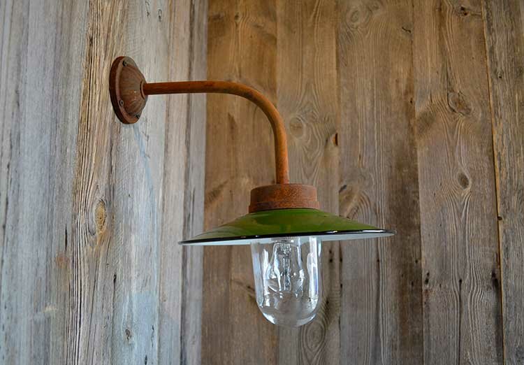 Enamel stall lamp – Packhus No. 1901, Ø 28 cm - 2