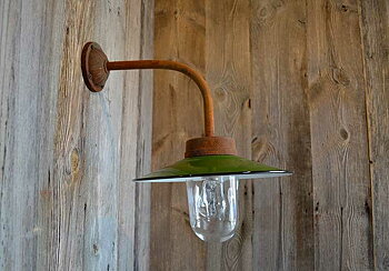 Stallampa Emalj - Packhus Nr. 1901 Ø 28 cm