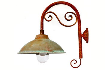 Stallampa Koppar Packhus Nr. 1904  Ø 28 cm