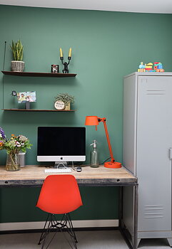 TONONE - BOLT DESK 1ARM FOOT - STRIKING ORANGE