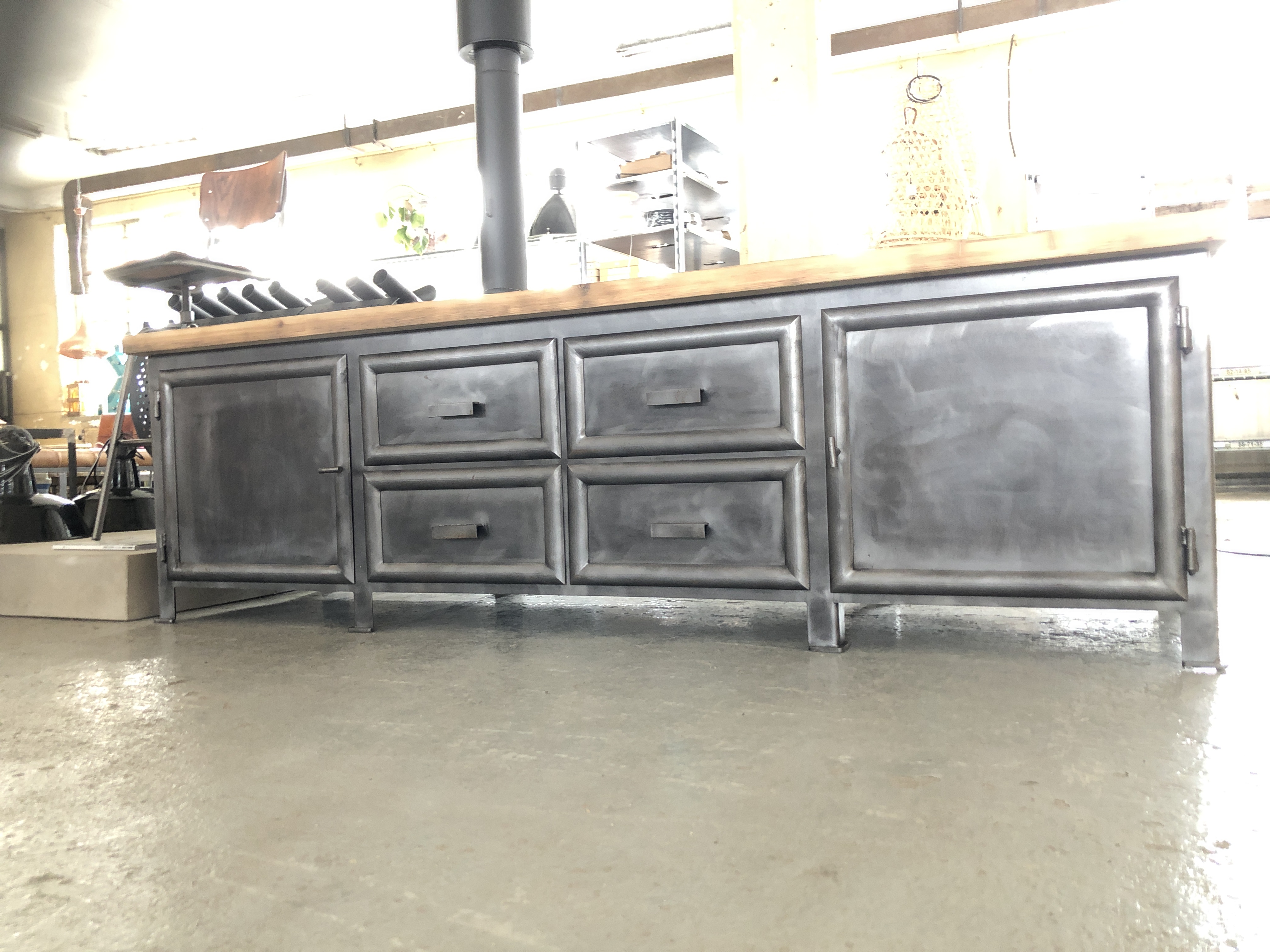 SIDOBORD  -  WORKBENCH  210 cm