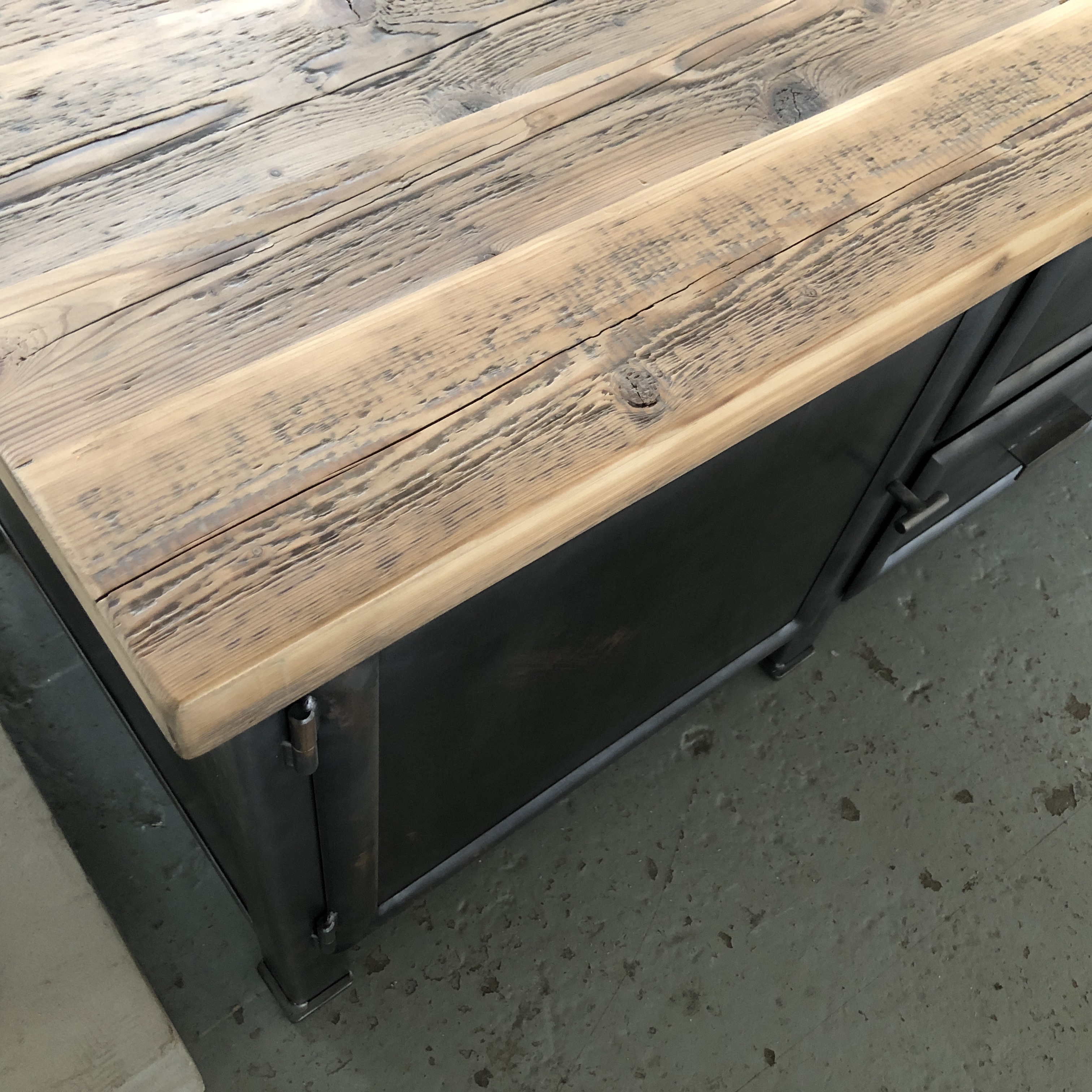 SIDOBORD  -  WORKBENCH  210 cm - 6