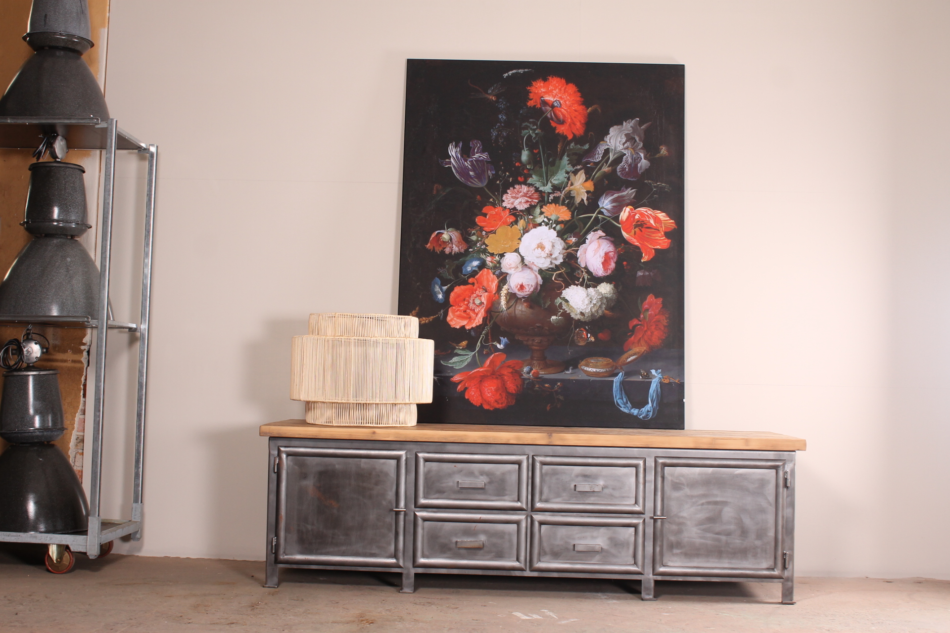 SIDOBORD  -  WORKBENCH  210 cm - 14