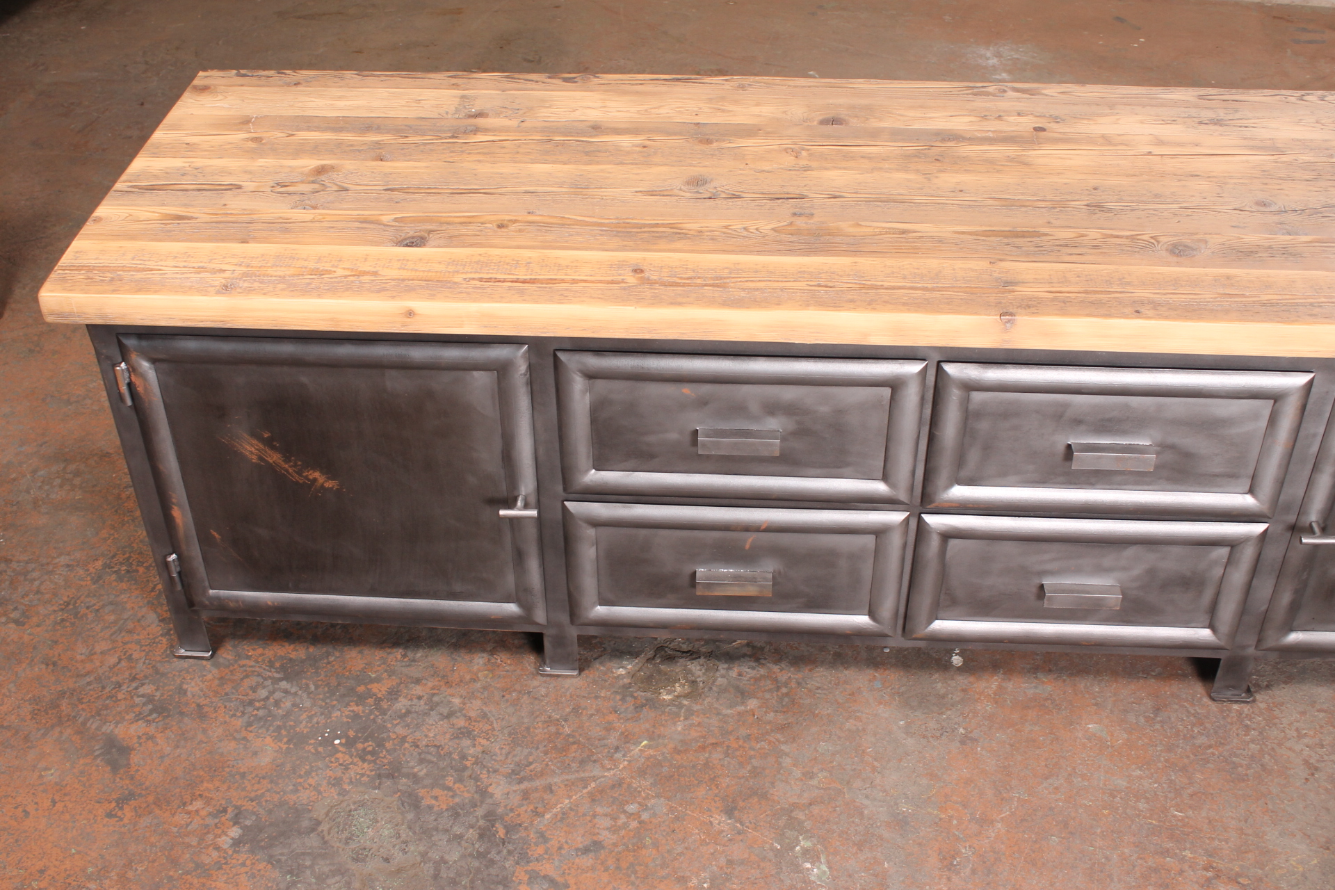 SIDOBORD  -  WORKBENCH  210 cm - 11