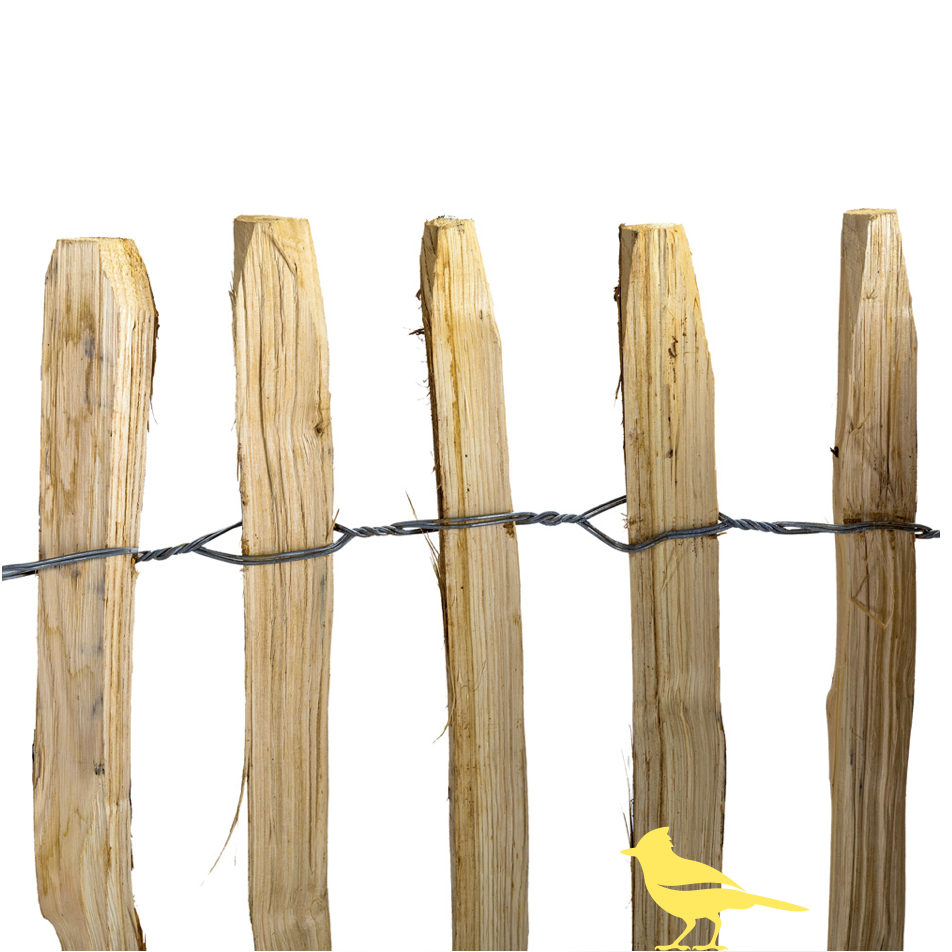 Kastanjestaket tätt, höjd 75 cm längd 5 meter, engelskt