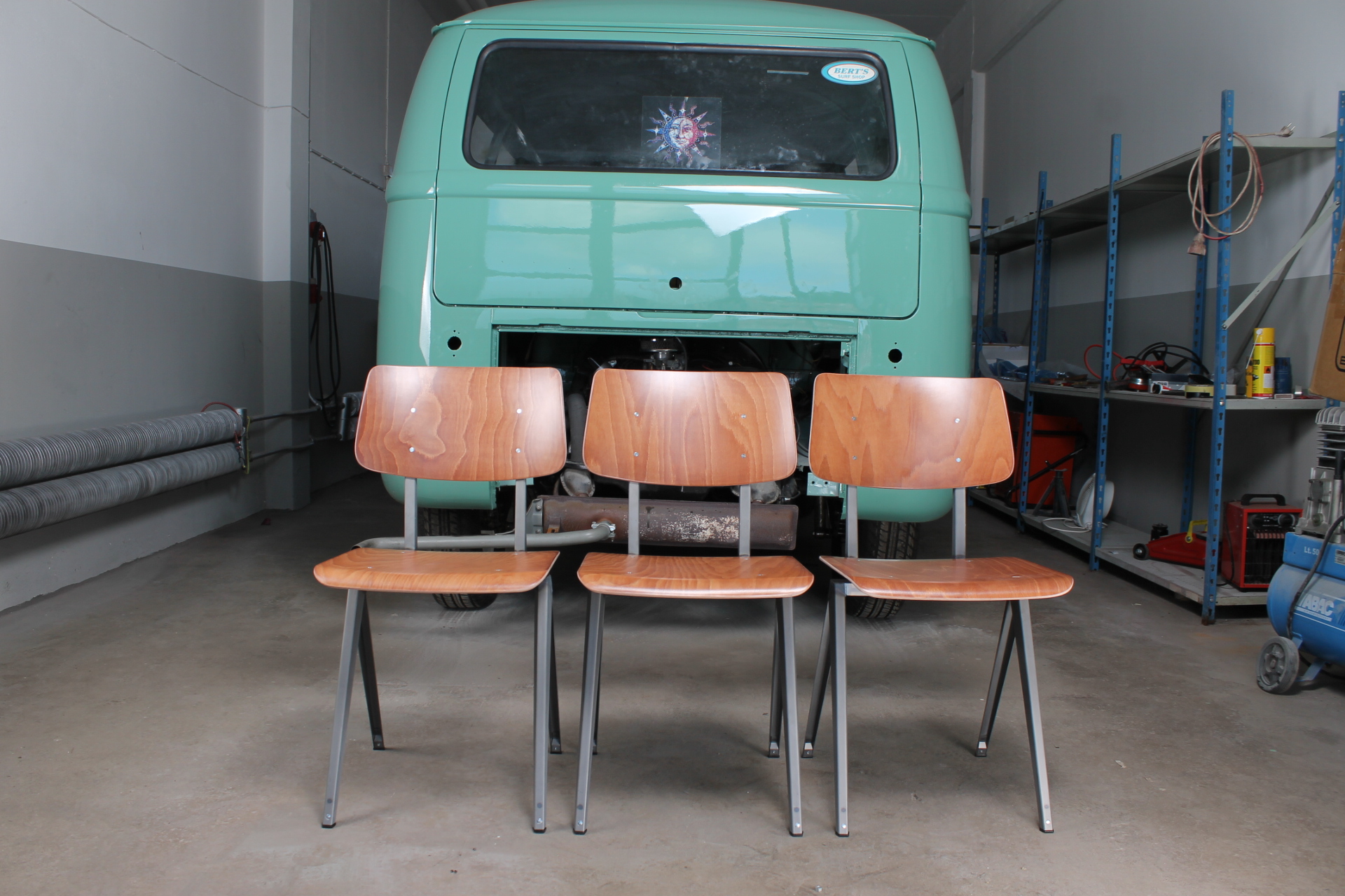 STEEL  S16 Chair  Transparant - Light Brown - 3